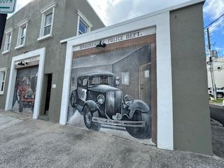 Brooksville Police Department Mural Image
