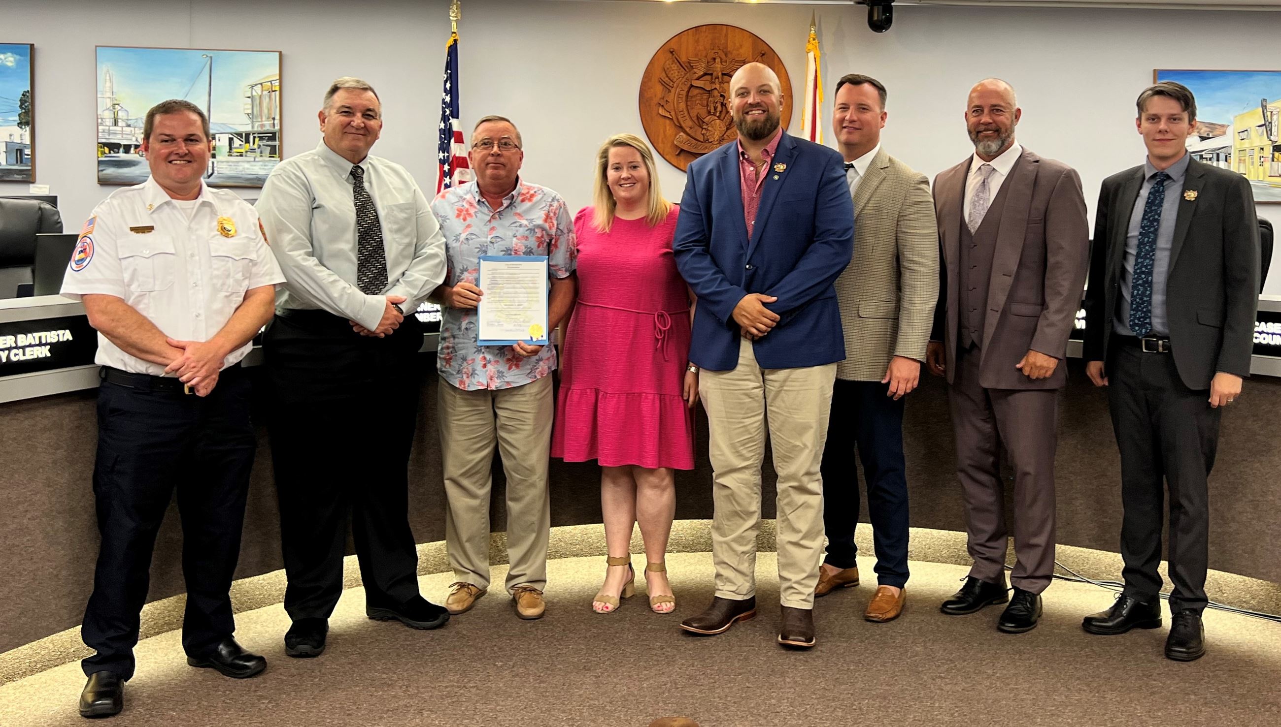 Michael Dow Retirement Photo