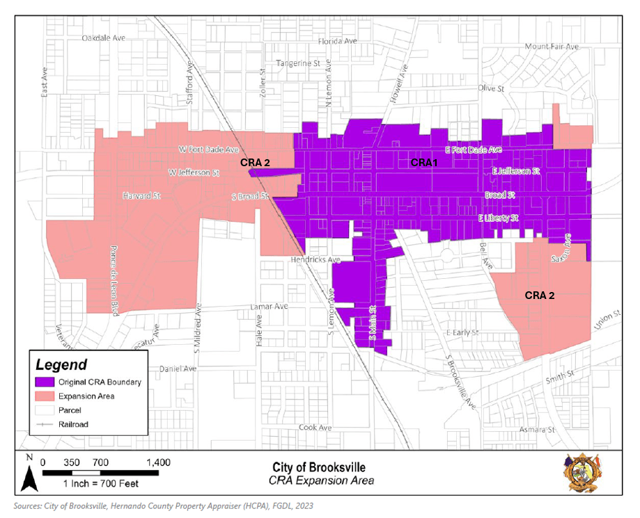 CRA Map Areas Funding