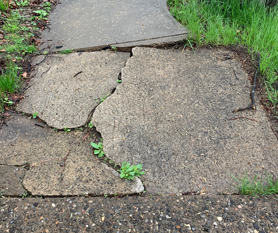 Report Street or Sidewalk Damage