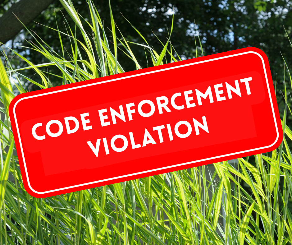 Report A Code Enforcement Violation